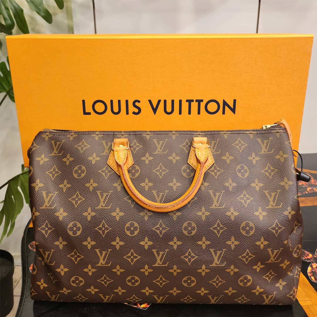 100% Authentic Louis Vuitton Speedy 45