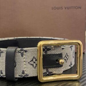 Louis Vuitton Lin Monogram Belt Kalmar Brandfind