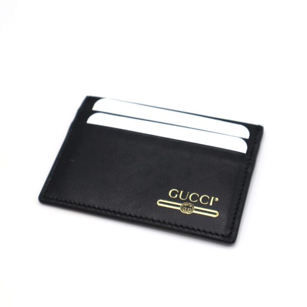 Image of Gucci black card holder